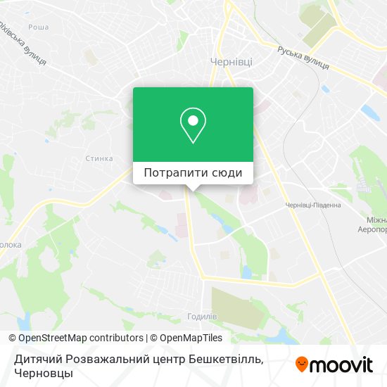 Карта Дитячий Розважальний центр Бешкетвілль