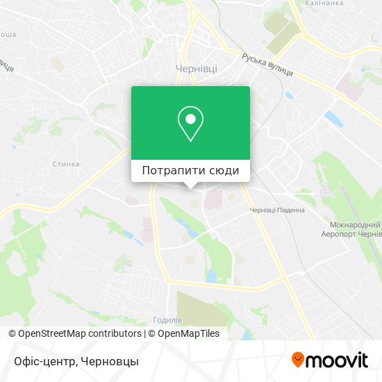 Карта Офіс-центр