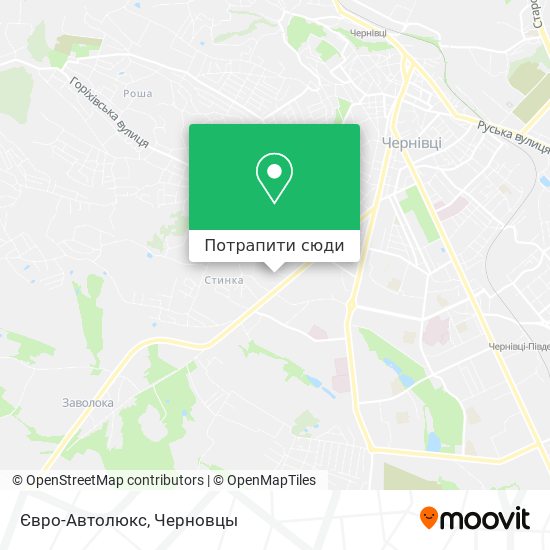 Карта Євро-Автолюкс