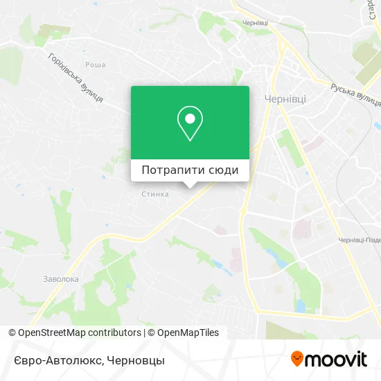 Карта Євро-Автолюкс