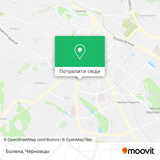 Карта Болена