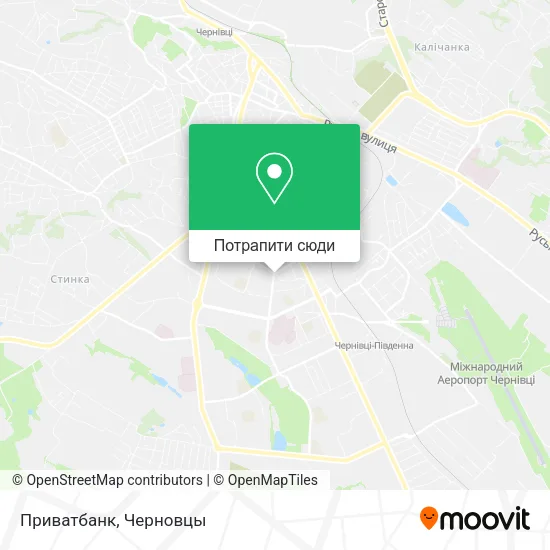 Карта Приватбанк