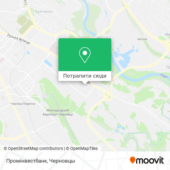 Карта Промінвестбанк