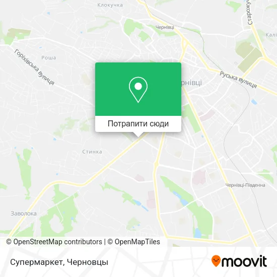 Карта Супермаркет