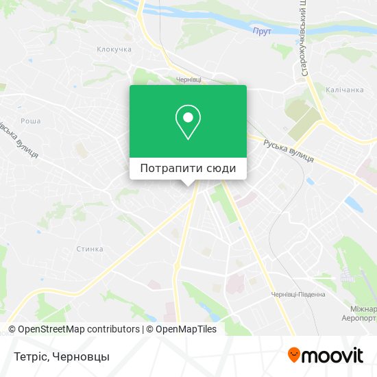 Карта Тетріс