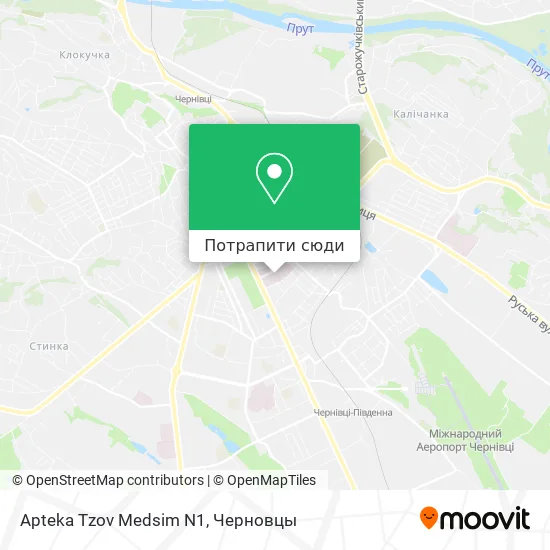 Карта Apteka Tzov Medsim N1