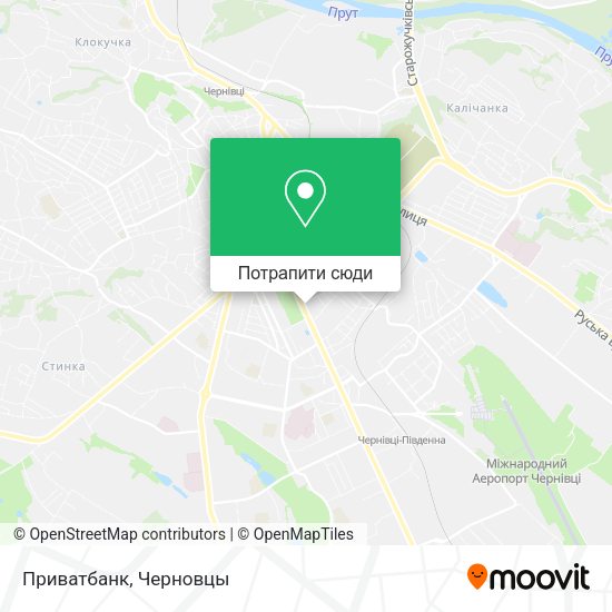 Карта Приватбанк