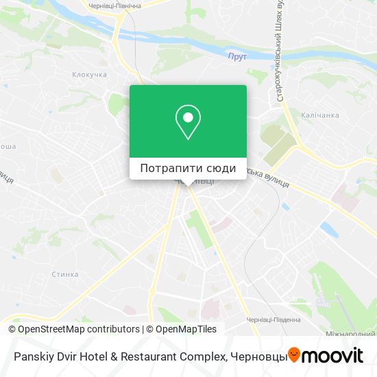 Карта Panskiy Dvir Hotel & Restaurant Complex
