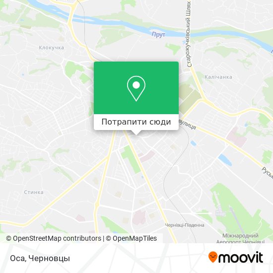 Карта Оса