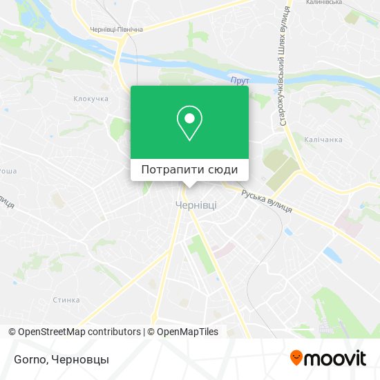 Карта Gorno