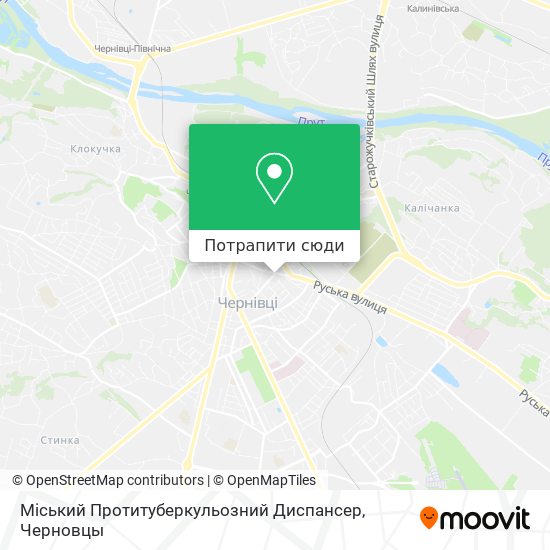 Карта Міський Протитуберкульозний Диспансер