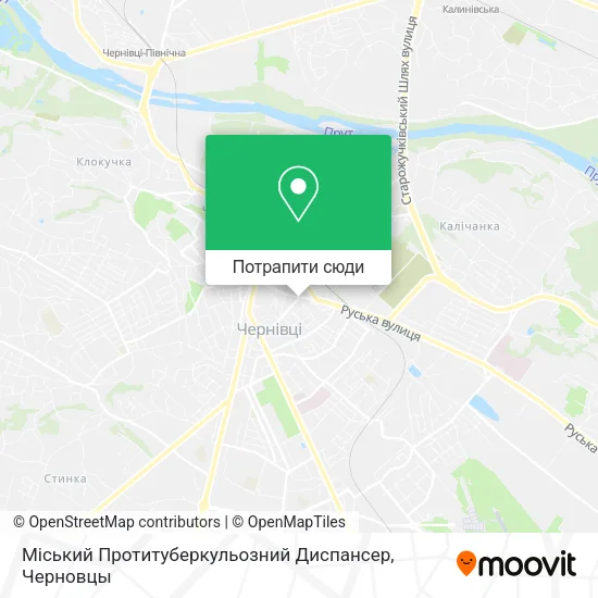 Карта Міський Протитуберкульозний Диспансер