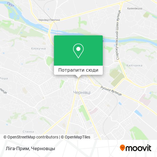Карта Ліга-Прим