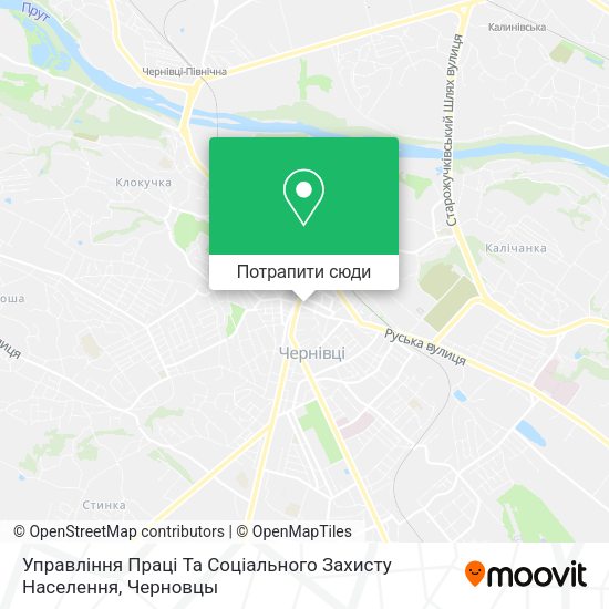 Карта Управління Праці Та Соціального Захисту Населення