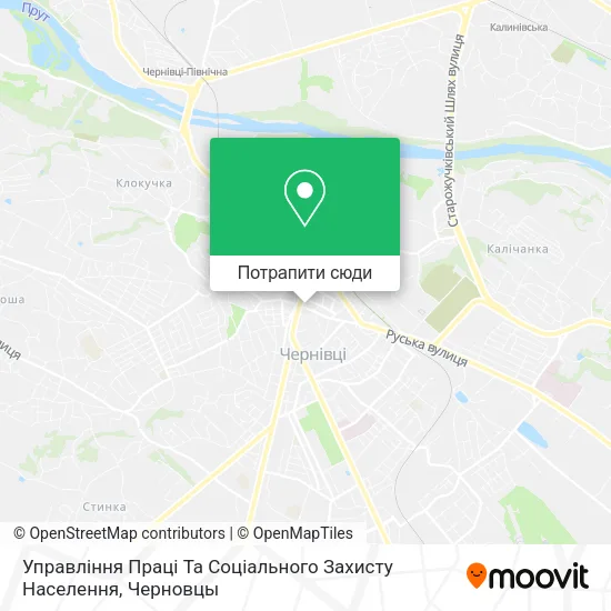 Карта Управління Праці Та Соціального Захисту Населення