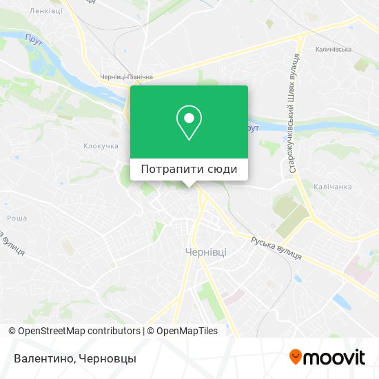 Карта Валентино