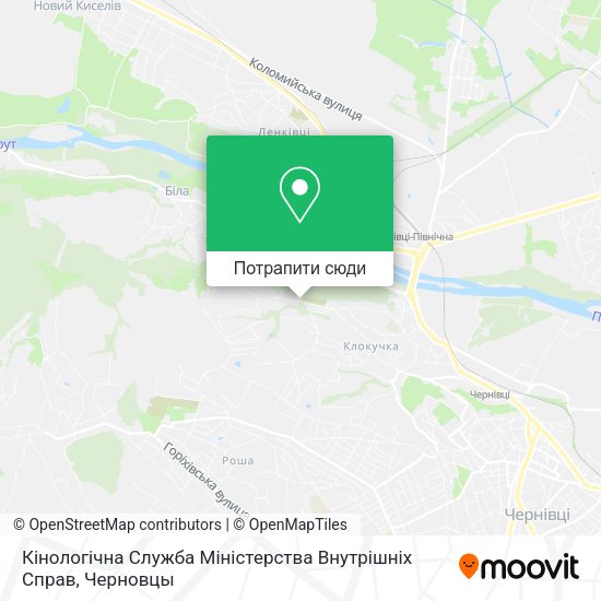 Карта Кінологічна Служба Міністерства Внутрішніх Справ
