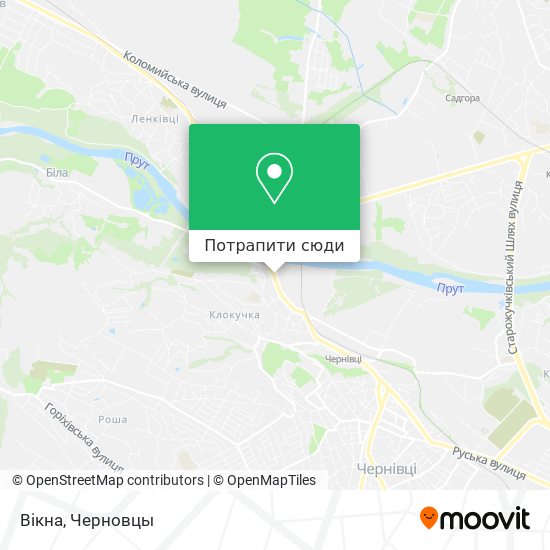 Карта Вікна