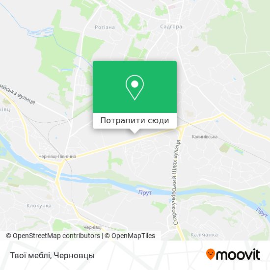 Карта Твої меблі