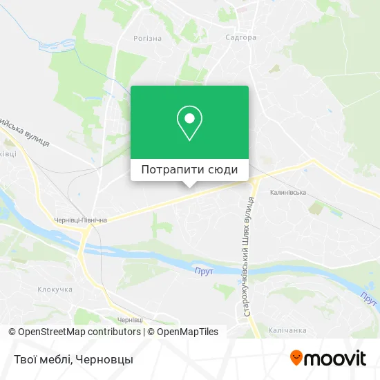 Карта Твої меблі