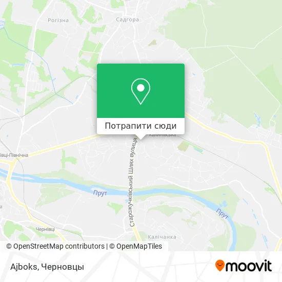 Карта Ajboks