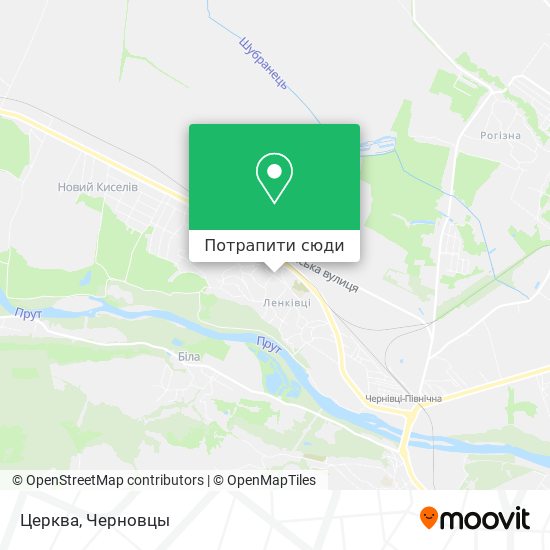 Карта Церква