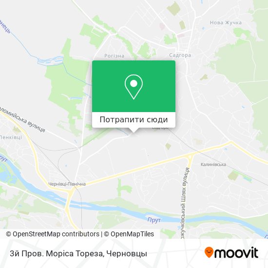 Карта 3й Пров. Моріса Тореза