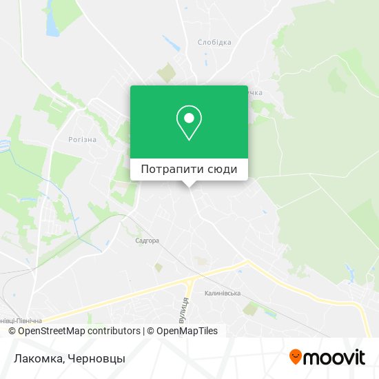 Карта Лакомка