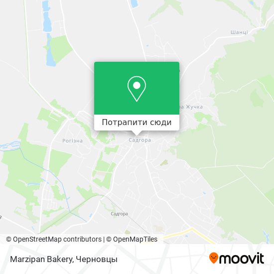 Карта Marzipan Bakery
