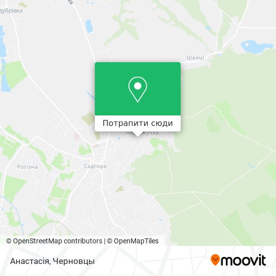 Карта Анастасія