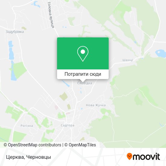 Карта Церква