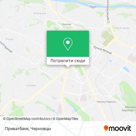 Карта Приватбанк