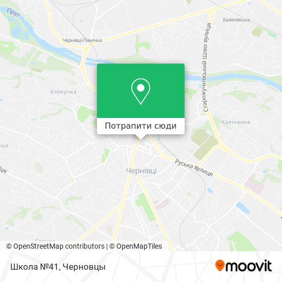 Карта Школа №41