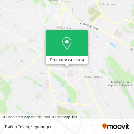 Карта Рибна Точка