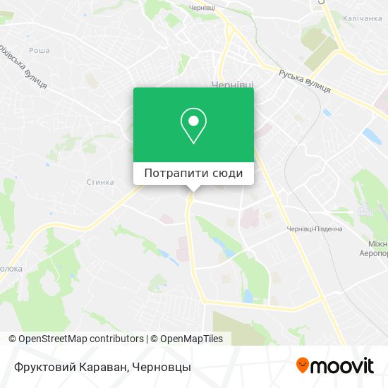 Карта Фруктовий Караван