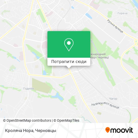 Карта Кроляча Нора