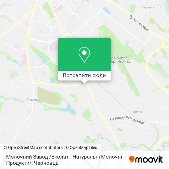 Карта Молочний Завод /Еколат - Натуральні Молочні Продукти/