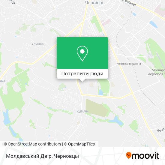 Карта Молдавський Двір