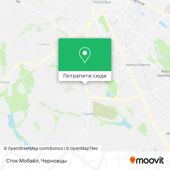 Карта Сток Мобайл