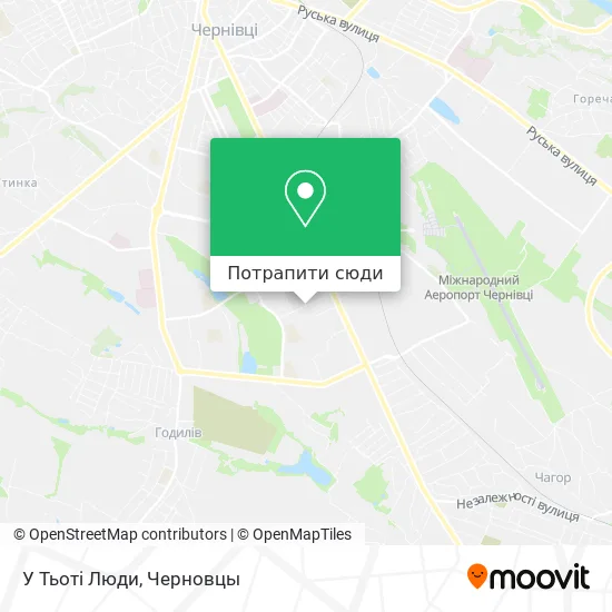 Карта У Тьоті Люди