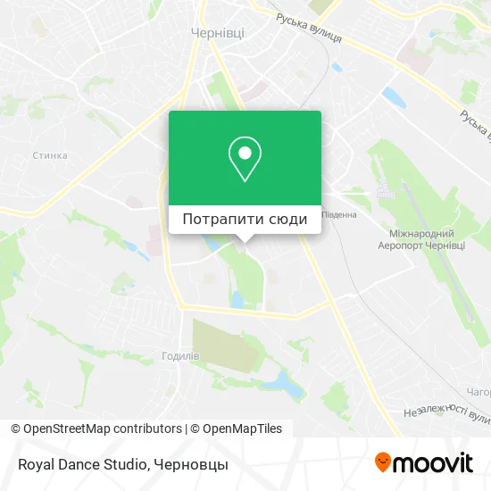 Карта Royal Dance Studio