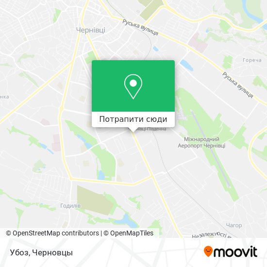 Карта Убоз