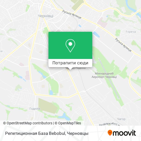 Карта Репетиционная База Bebobul