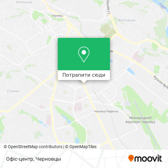 Карта Офіс-центр
