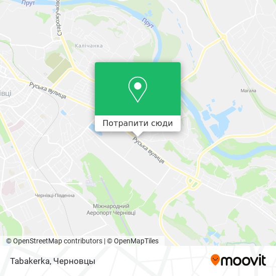 Карта Tabakerka