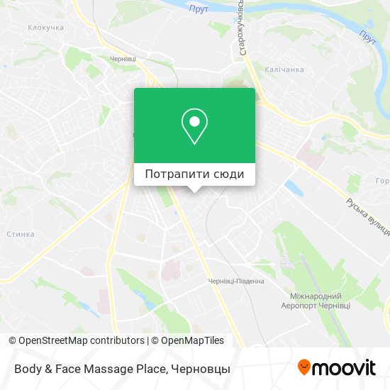 Карта Body & Face Massage Place