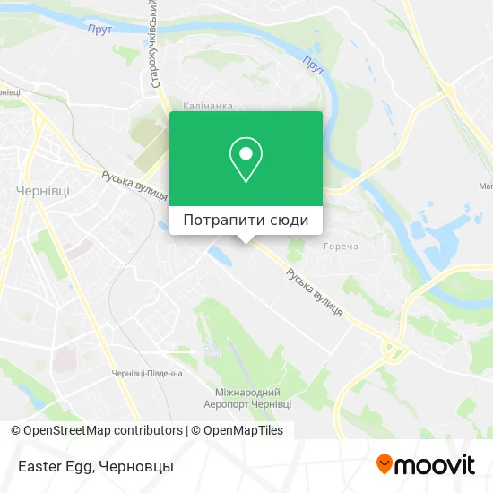 Карта Easter Egg