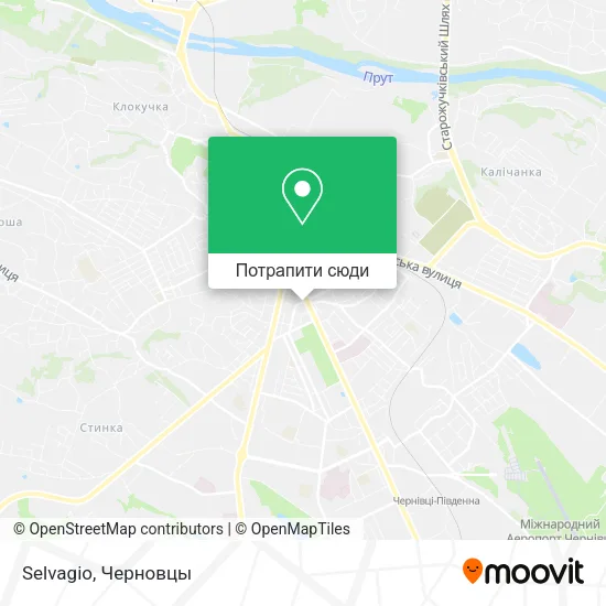 Карта Selvagio