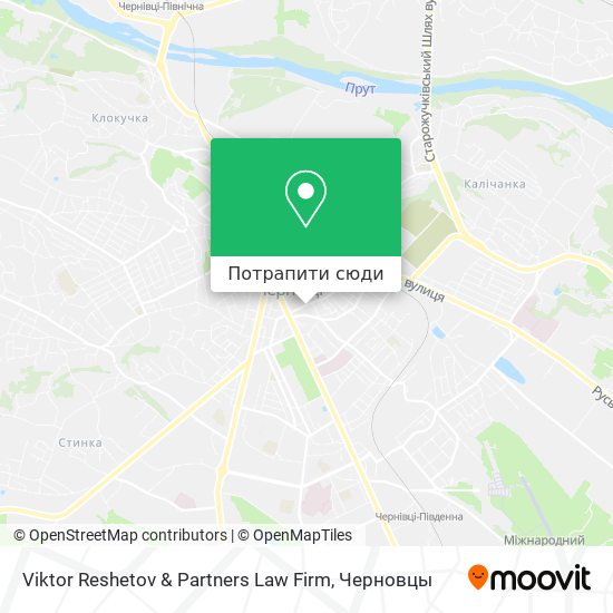 Карта Viktor Reshetov & Partners Law Firm