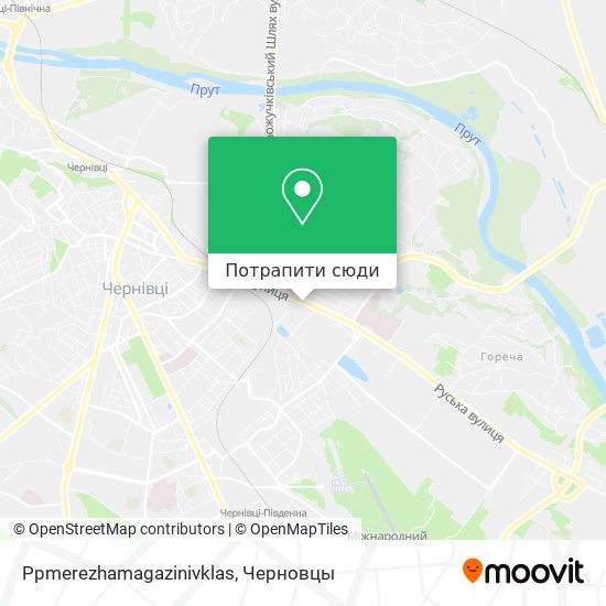 Карта Ppmerezhamagazinivklas